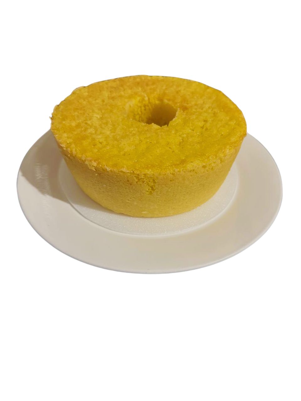 Bolo Caseiro de Cenoura Sem Cobertura